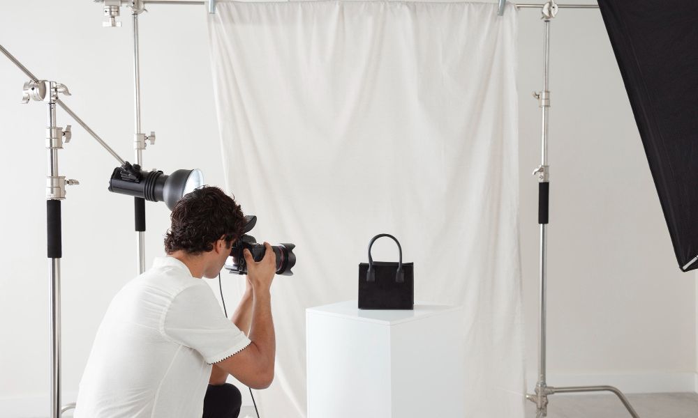 product photography in studio