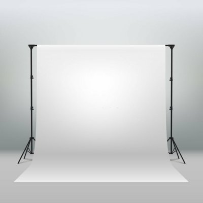 white backdrop for studio photography