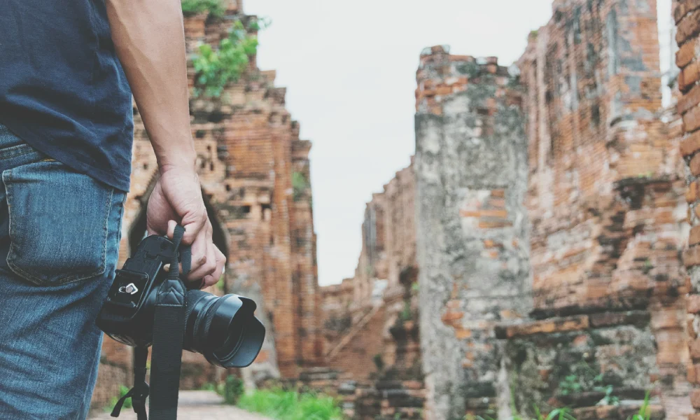 Travel advertising photography