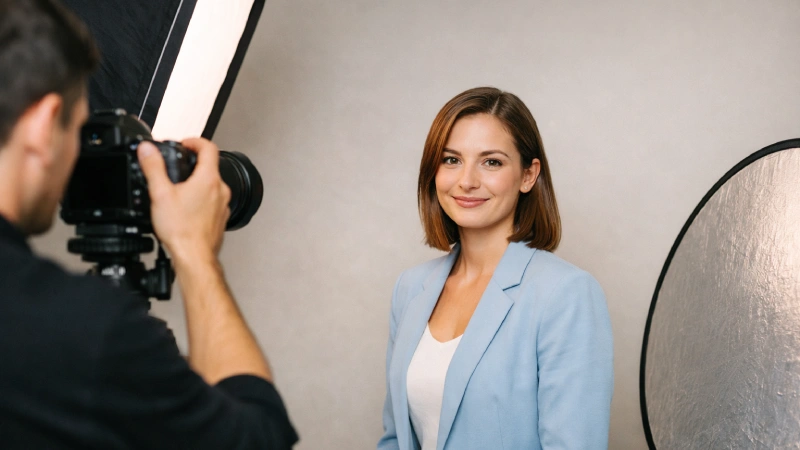 Professional headshot photography
