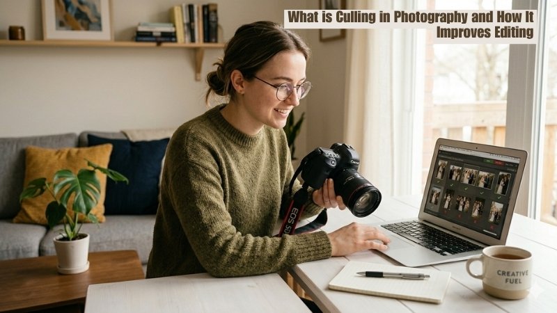Photographer Culling Photos