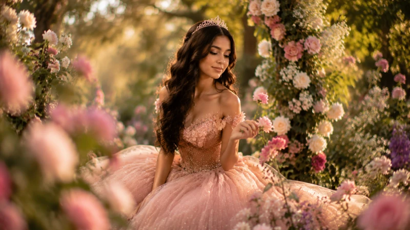 Flower Garden Fairy Pose