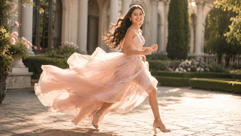 Running Motion Shot Pose