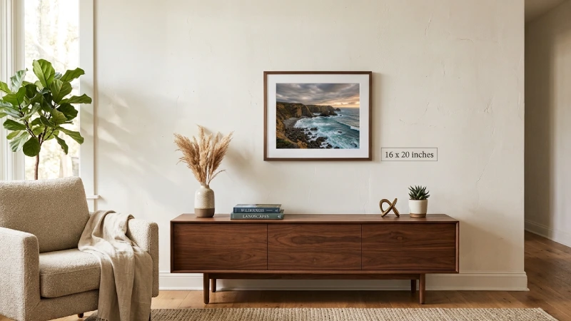 16 x 20 Living Room Wall Photo