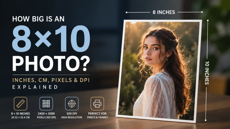 How Big Is an 8×10 Photo