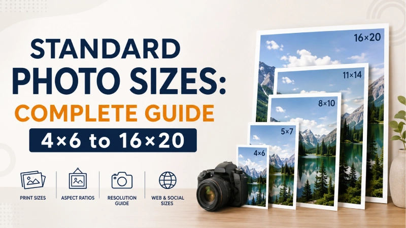 Standard Photo Sizes